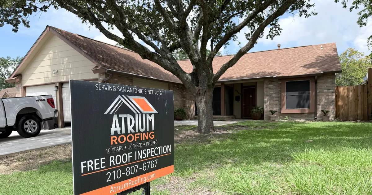 Completed engineered FOUNDATION roofing system on a Live Oak, Texas home.