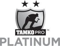 TAMKO Pro Platinum certification badge
